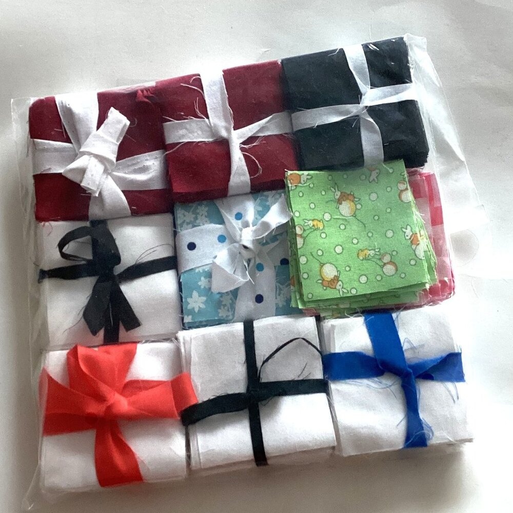 A Bundle of 2.5" Inch Squares Mini Charm Pack Sewing Quilting Crafts Crafting